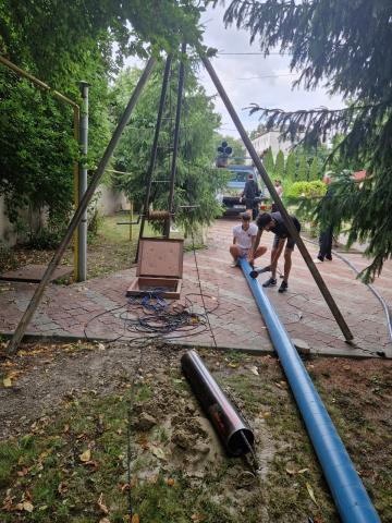 foraje puturi apa, puturi forate Galateni